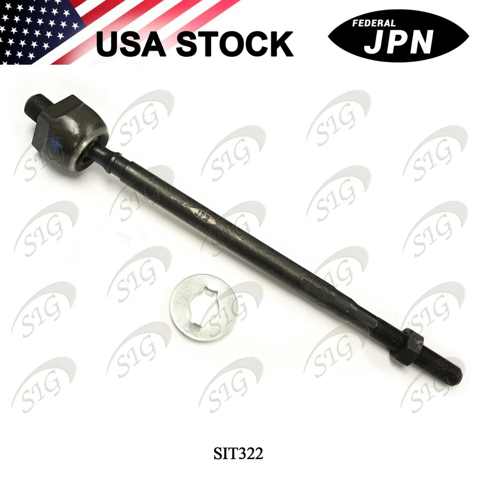 Extremo de barra de amarre interior para Nissan NX 1991-1993 1 pieza Foto 3 de 4