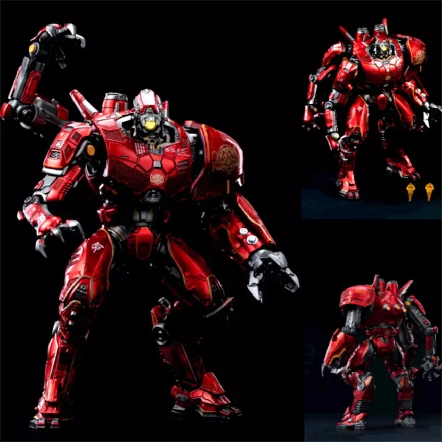 7" NECA Pacific Rim Crimson Typhoon Jaeger Action Figure Robot Toy Collection - Image 3 of 4