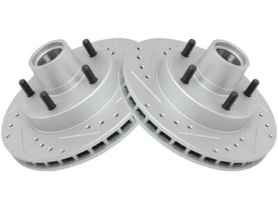 TRQ 81QV21B Front Brake Rotor Set Fits 1982-1987 Buick Regal