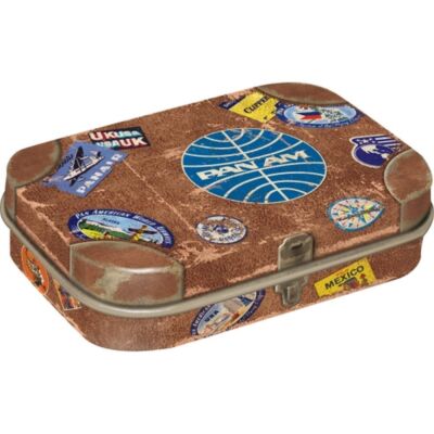 Nostalgic-Art - Pillendose - Pan Am - Pan Am Travel Stickers
