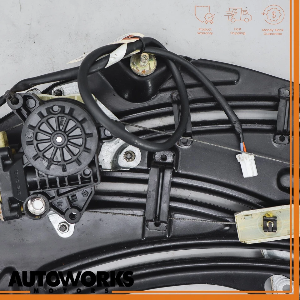 Motor regulador ventana cuarto izquierdo convertible Jaguar XK8 XKR X100 97-06 FABRICANTE DE EQUIPOS ORIGINALES Foto 3 de 4