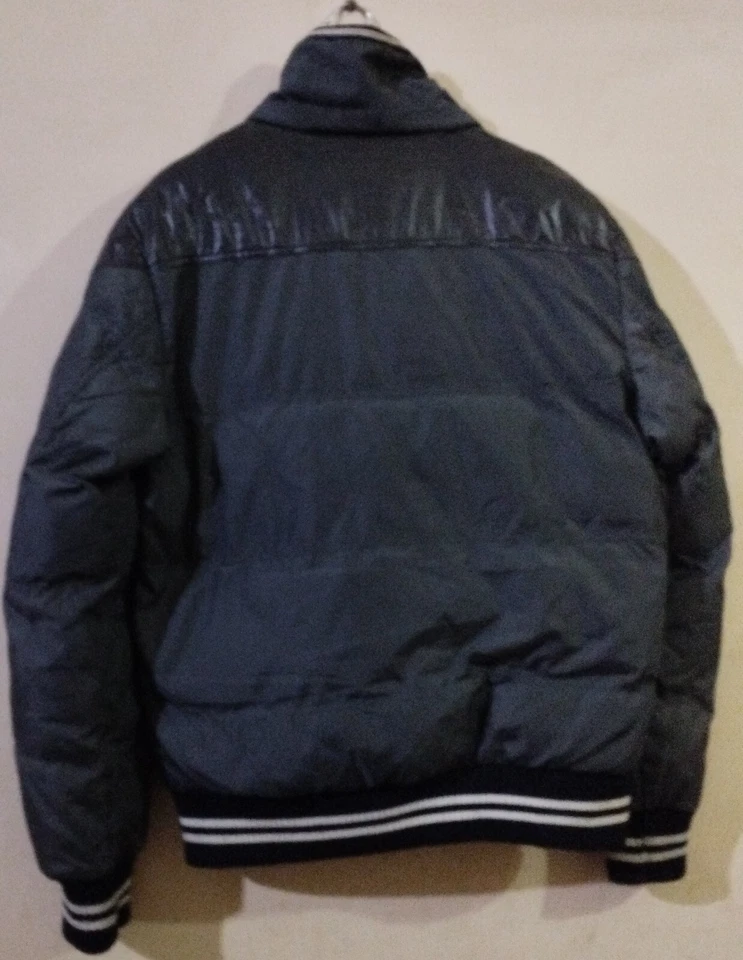 Vintage Moncler Puffer Down Jacket Black & Grey Size Medium - Limited Edition - Image 3 of 4