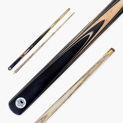 PRO147 Pearl Series 57 Zoll 2 Stück Snooker Pool Queue 9,5 mm Pro rote Lederspitze