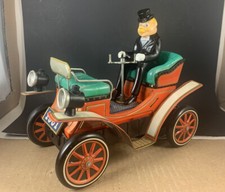 Vintage 50s Japan Battery Operated Century Car Works Tested EUC Mid Tin Litho