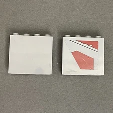 Lego 60581 35323 Light Blue Gray Replacement Add-on Pieces Parts Lot of 2