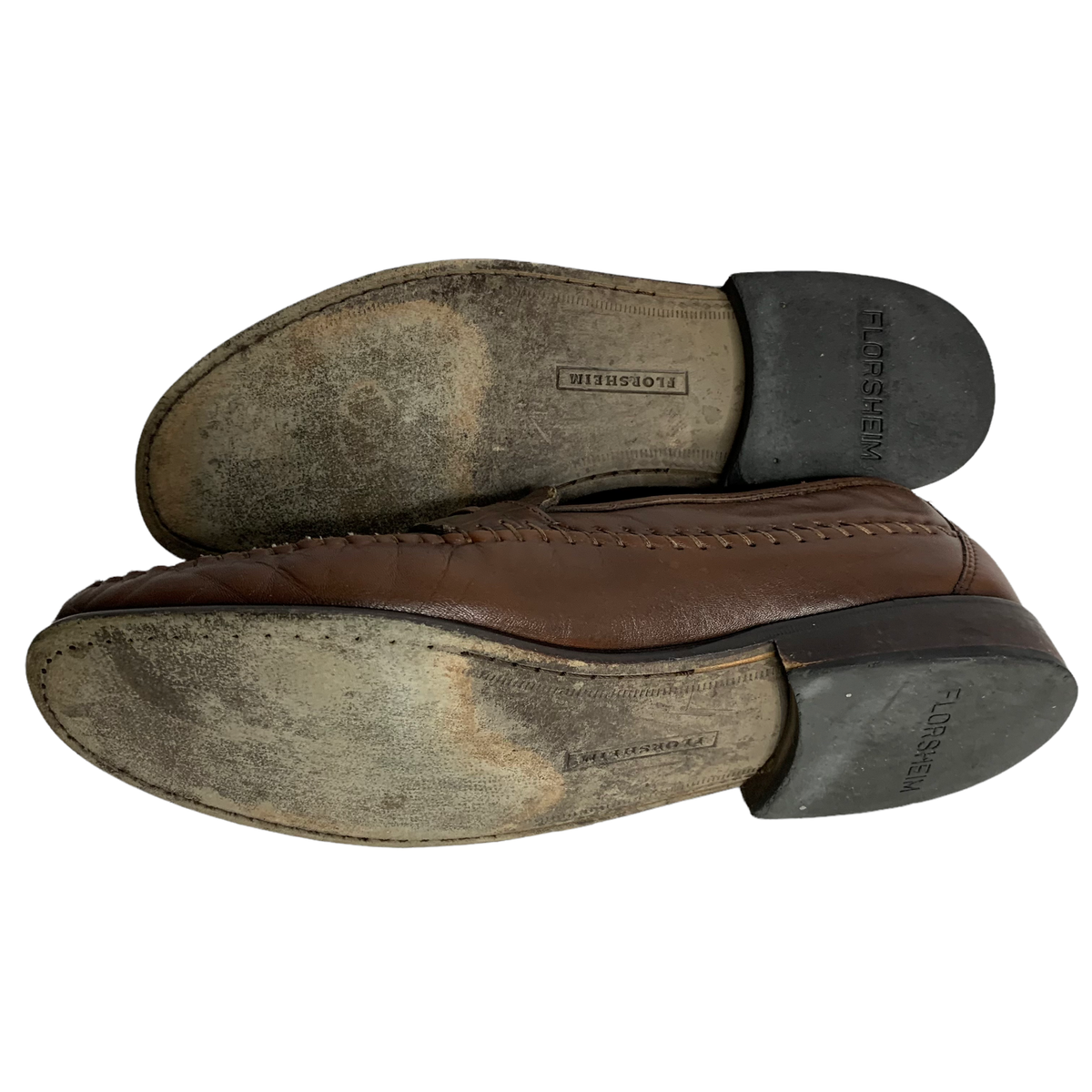 Florsheim Pisa Moc Toe Tassel Dress Loafers 9.5D Cognac Crocodile Print Leather Florsheim Men main image 3