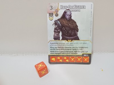 Dice Masters - D&D - Battle For Faerun - Half-Orc Fighter - Paragon Zhentarim