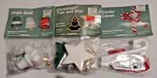 Vintage LeeWards Boutique Christmas Ornament Kits Lot Of 3 New Old  STAR BELLS C