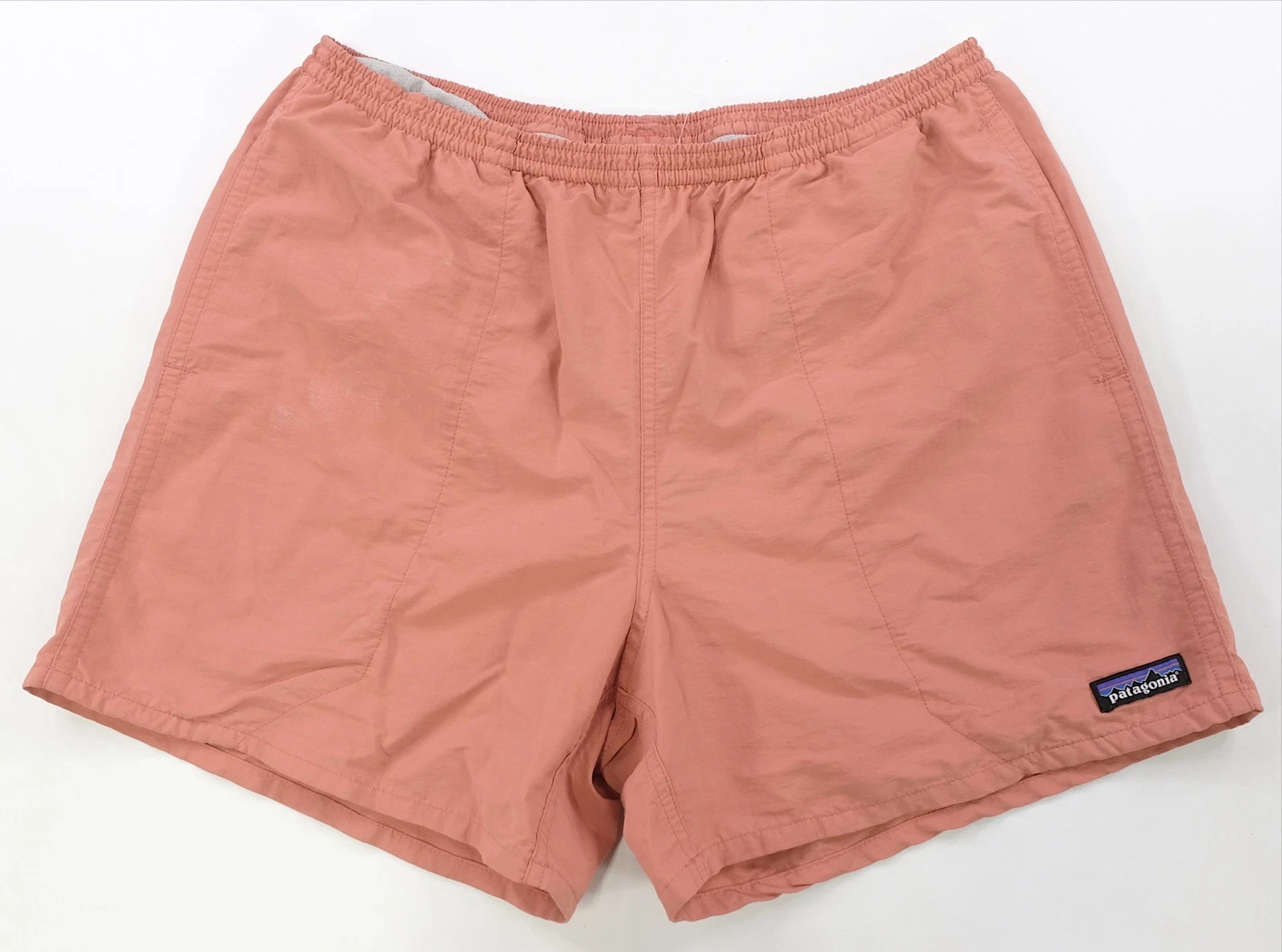 Rare Vintage PATAGONIA Swim Trunks Athletic Hiking Shorts 90s Outdoors Orange M
