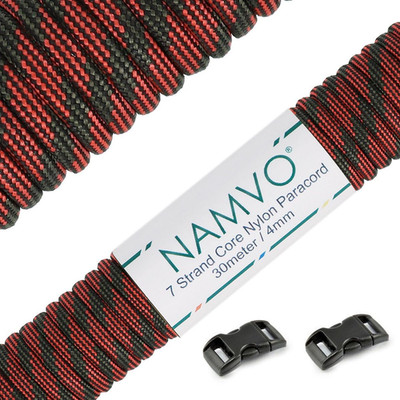 550 Paracord Mil Spec Type III 7 Strand Parachute Cord Total Length 100ft/30 Met