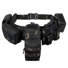 YAKEDA Tactical Battle Belt Duty Belt Law Enforcement Utility Belt Police Bel...