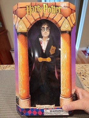 VINTAGE 2001 GUND HARRY POTTER MY NAME IS HARRY POTTER SOFT POSEABLE 11'' DOLL