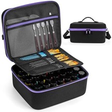 Acrylic Paint Organizer Holds 42 Bottles 2 fl oz , Craft Paint Organizer for