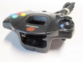 SEGA DREAMCAST CONTROLLER HKT-7700 BLACK SPORTS EDITION