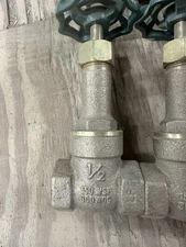 Matco-Norca MN-512LF 1/2” Lead-Free Brass Rising Stem Gate Valve NPT – Unused