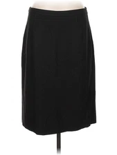 Moda International Women Black Formal Skirt 8