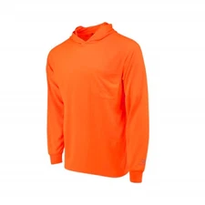 Radians ST61-NPOS-2X High Visibility/Unrated Shirts Hi-Vis Orange - Size 2X 1EA