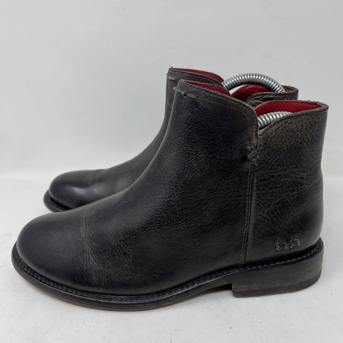 Bed Stu Cobbler Yurisa Booties Boots Zip Ankle Distressed Leather Boho Wmns 6.5 - Picture 7 of 24