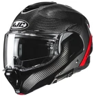 HJC F100 Carbon Stan Red