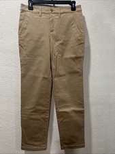 90 Lauren Ralph Lauren Women's Beige Slim Fit Stretch Chino Pants Size 2