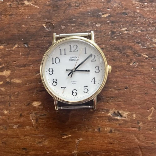 Vintage 90s Timex Indiglo Easy Reader Watch CR 2016-Needs Band