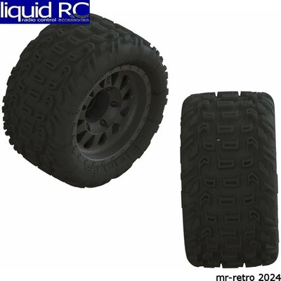 Arrma 550091 1:10 Dboots Katar Mt Pre-Mounted Tire 14mm Hex 2