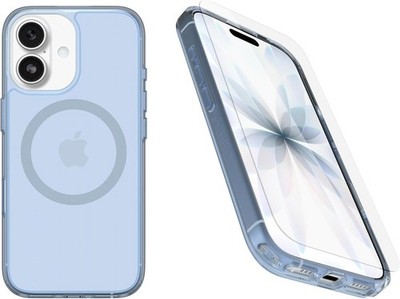 OtterBox iPhone 17 (Only) Bundle: Symmetry Clear Series+ Case & Screen Protector