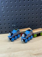 Thomas  Friends Wooden Railway Train Engine New Year Birthday Celebration Lot