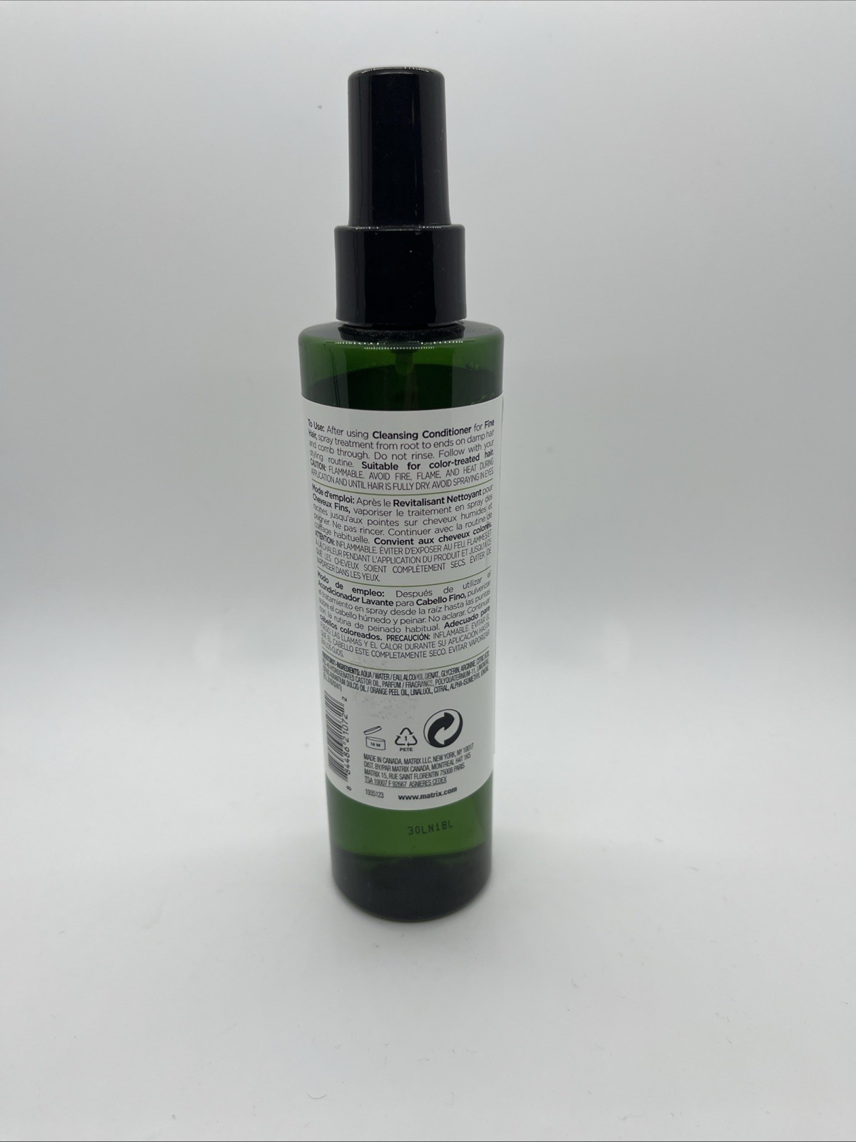 Biolage Matrix Anti-Static Spray Fine Hair 6.8 oz