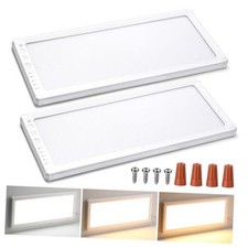 2 Pack RV Lights Interior 16.7 x 6.6 156 LEDs 1200 LM RV LED Ceiling Lights