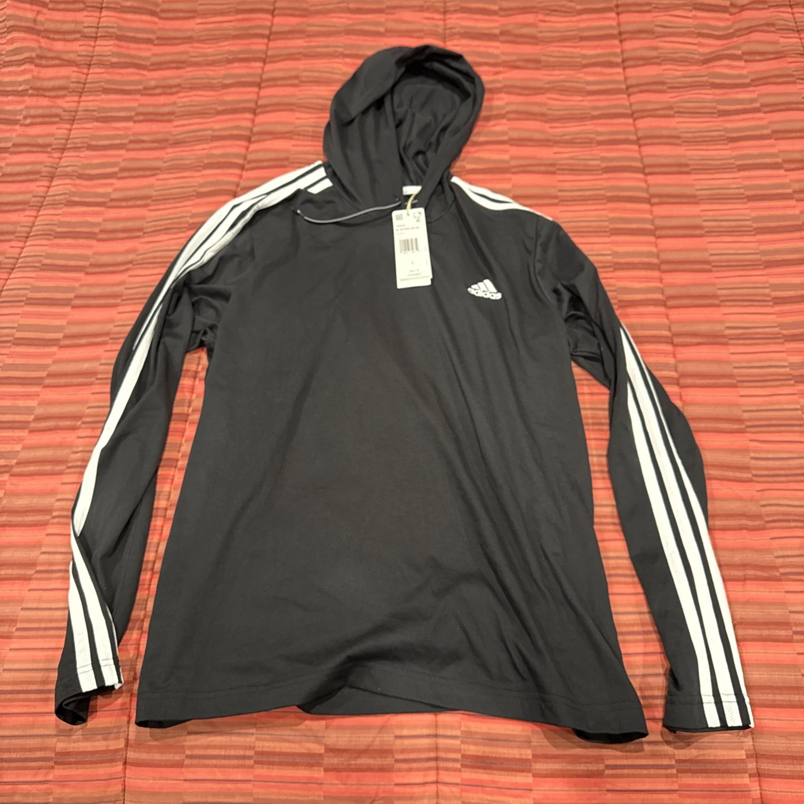 NWT adidas Men’s Aeroready 3-Stripes Light Weight TShirt Pullover Hoodie Medium
Opens in a new windo