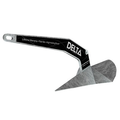 LEWMAR DELTA ANCHOR GALVANIZED STEEL 35LBS 57416