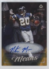 2025 Panini Luminance Gold Auto /100 Natrone Means #19 Auto 12d4