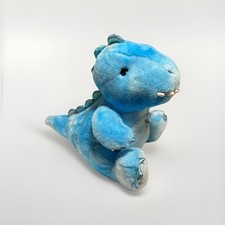 New Blue Dinosaur Glow Brights Alive with Sound and Light F.A.O Schwarz