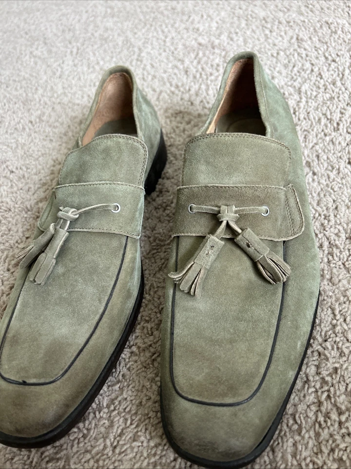 NOVO SEM CAIXA SAPATOS MASCULINOS FEITOS NA ITÁLIA JOHNSON E MURPHY M 11 Tamanho