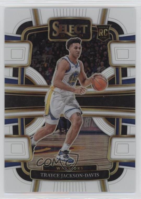 2023-24 Panini Select Concourse White Prizm 129/149 Trayce Jackson-Davis #84 v9t