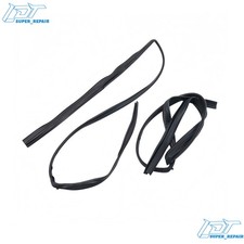 Front Door Window Run Channel Weatherstrip For Honda Civic 1996-2000