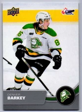 Denver Barkey Rookie - 2021-22 Upper Deck CHL #227 (RC) Philadelphia Flyers