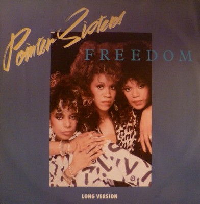 Pointer Sisters - Freedom - Used Vinyl Record 12 - 36 - E1177z
