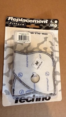 Respro  Techno  Replacement Filters (2-Pack) BRAND NEW (M/L options)