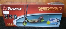 Razor Power Core E90 Electric Scooter w hub Motor,Push-Button Throttle Green-NEW