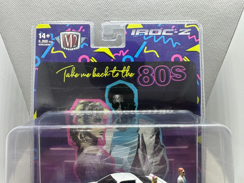 M2 Machines 1985 Chevy Camaro IROC-Z Take Me Back 80s Diaroma 1:64 - Image 4 of 4