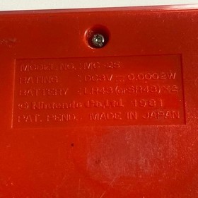 1981 Year GAME&WATCH MICKEY MOUSE