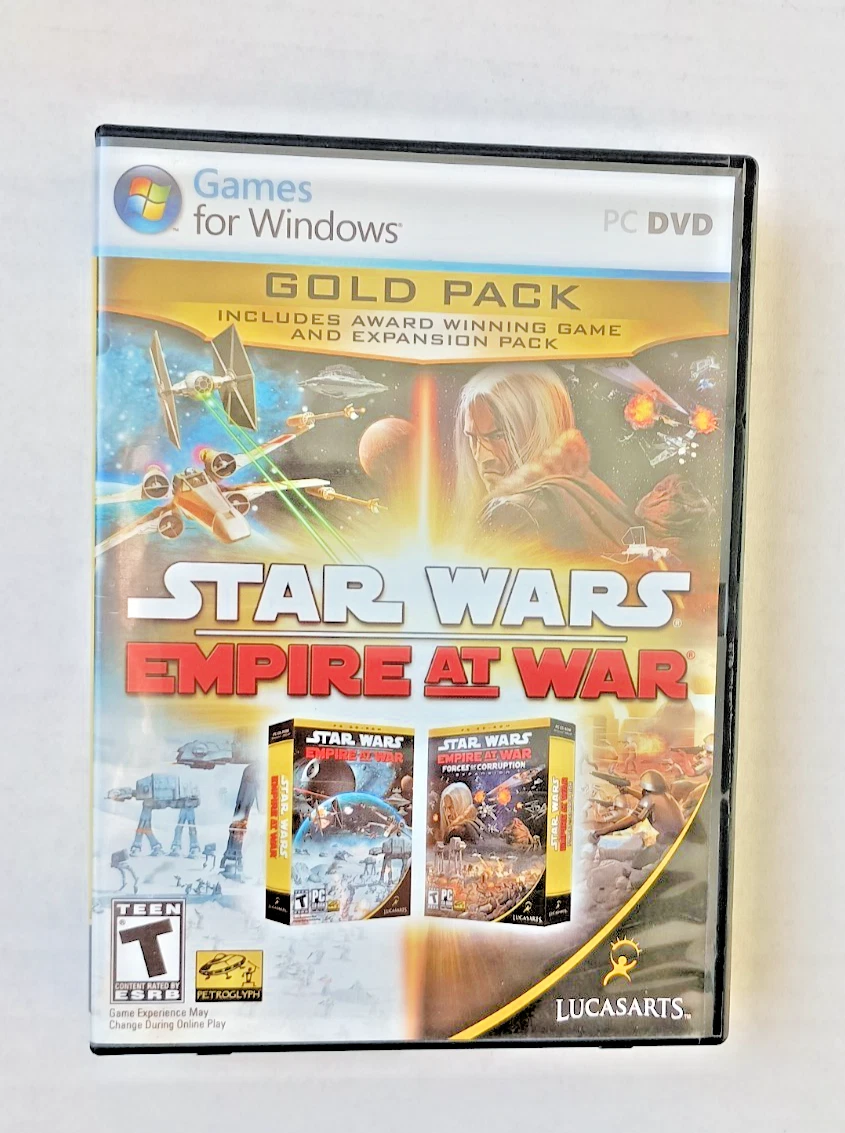 STAR WARS Empire at War-Gold Pack Video Games for sale | eBay