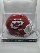Emmitt Thomas Kansas City Chiefs Autographed Signed Mini Helmet Tri-Star COA