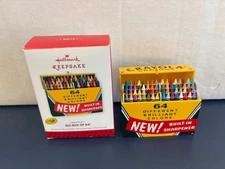 Hallmark Christmas Keepsake Ornament Crayola Crayons Big Box Of 64, 2015