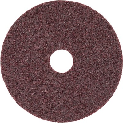 3M Schleifvlies ø 125mm Klett - Vliesscheibe mit Zentrierung, P180-220 rot