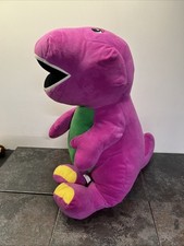 Barney 2017 Fisher Price Speak N Sing Plush Jumbo Huge Large Stuffed Animal 26"