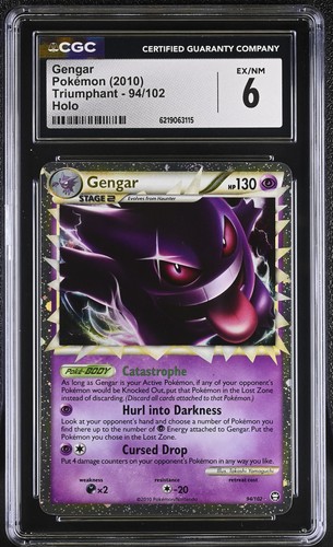 Gengar graded CGC 6 for sale on eBay