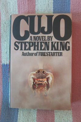 Vintage 1981 First Book Club Edition CUJO Stephen King Hardcover Dust Jacket